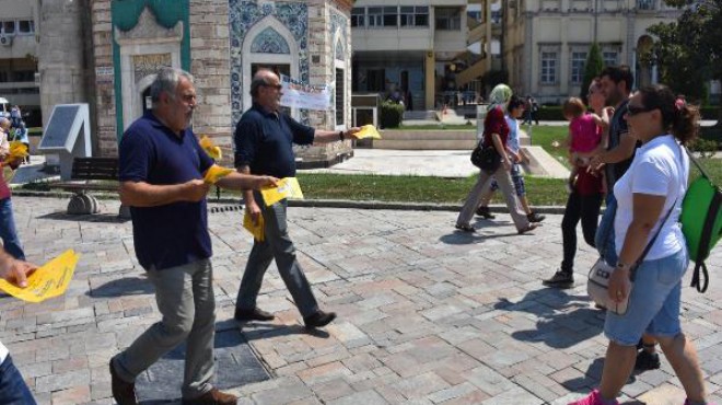 HDP'nin 'vicdan ve adalet' nöbeti İzmir'de 